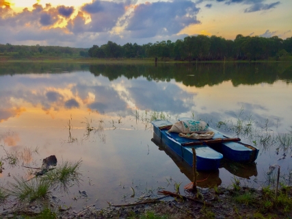 WADUK BENUA TENGAH OBJEK WISATA BARU DI GUNUNG MAKMUR